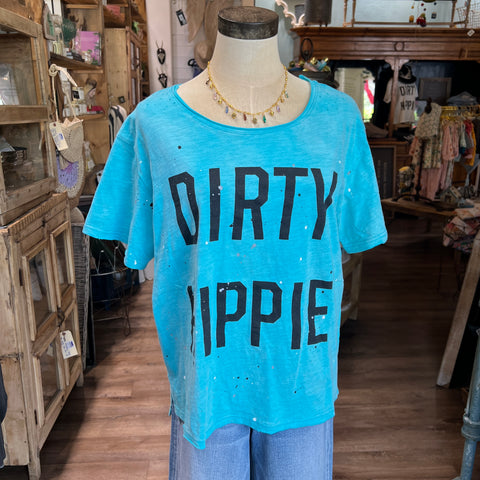 Dirty Hippie Tee - Island Berry
