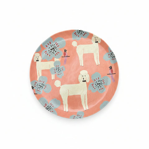 Melamine Dog Plate