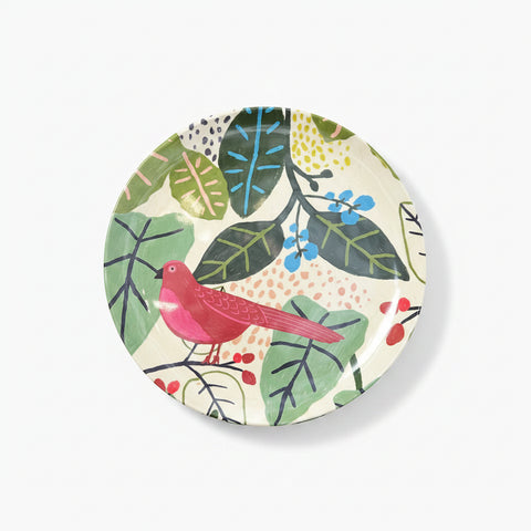 Melamine Bird Plate