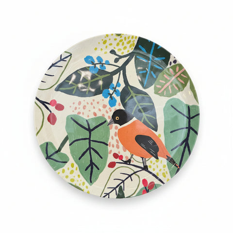 Melamine Bird Plate
