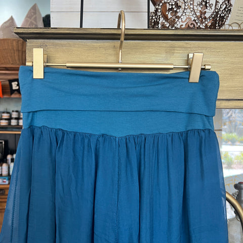 Silk Palazzo Pant