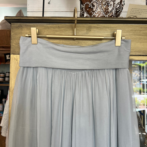 Silk Palazzo Pant