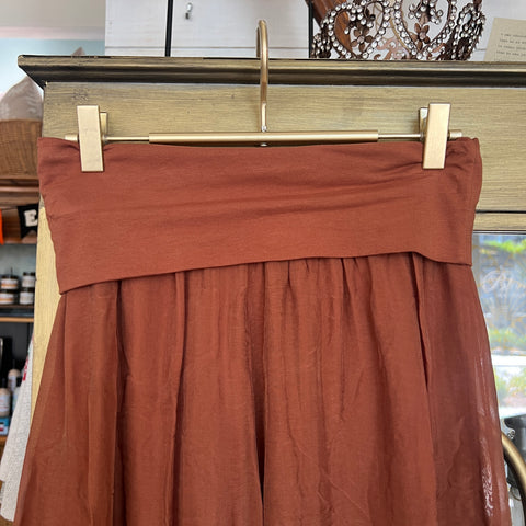 Silk Palazzo Pant