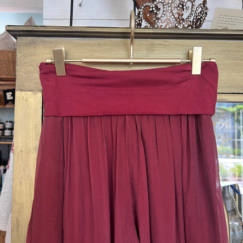 Silk Palazzo Pant