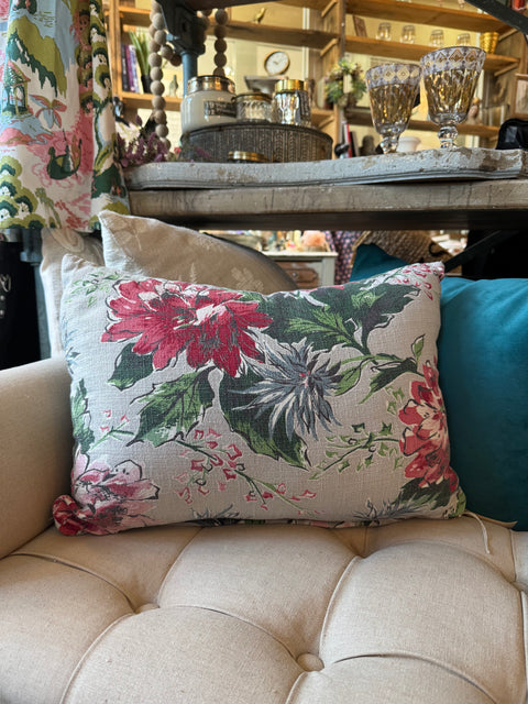 Misc Sized Barkcloth Pillow