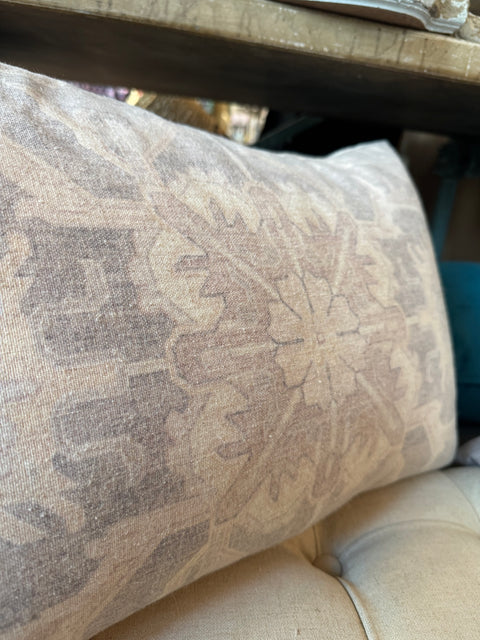 Nico Vintage Print Pillow