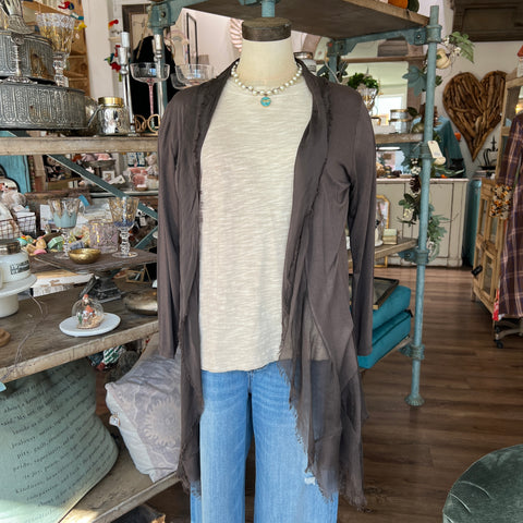 Silk/Viscose Cardigan