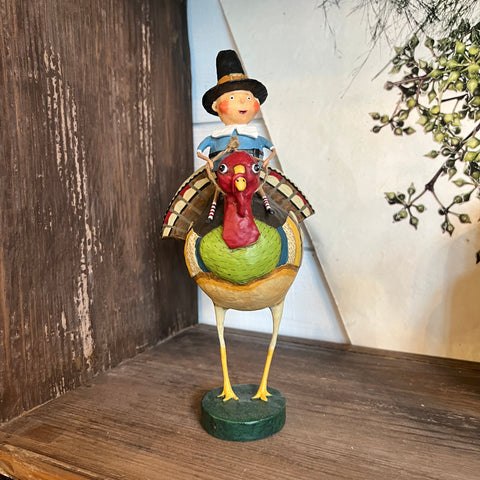 Tom On Gobbler Figurine