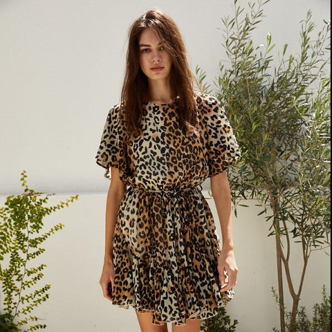 Dark Leopard Dress