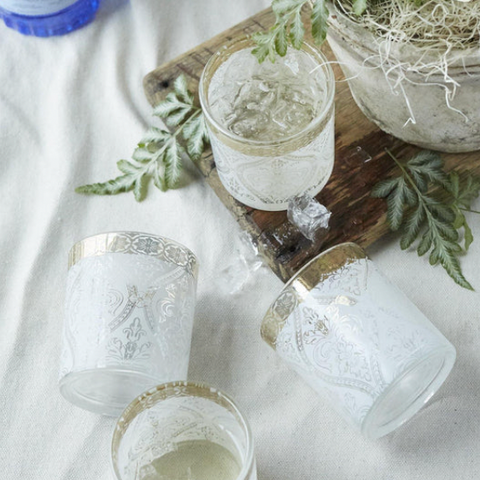 White Gem Cocktail Glass