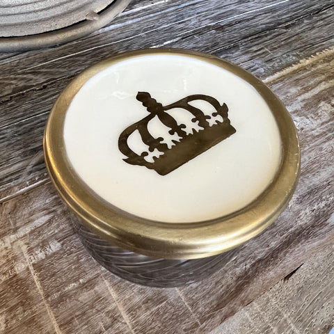 Round Boxes with Crown Large