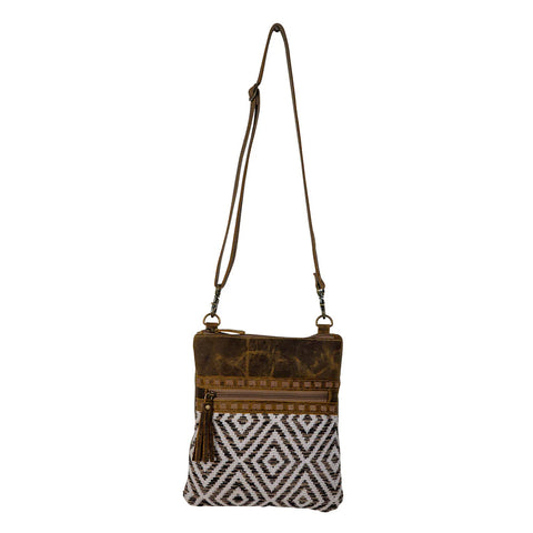 Sand Weaver Crossbody Bag