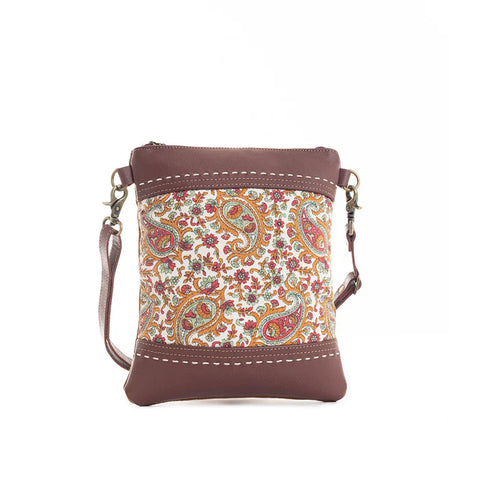 Paisley Pointe Crossbody Bag