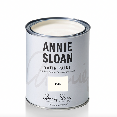 Pure White Satin Paint