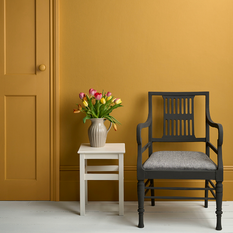 Carnaby Yellow Satin Paint