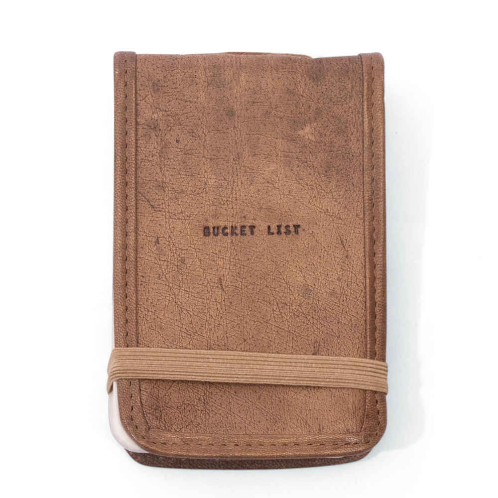 Bucket List Mini Leather Journal Bloom Boutiques