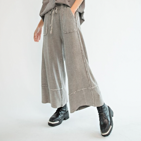 Upside Down Pant - Ash