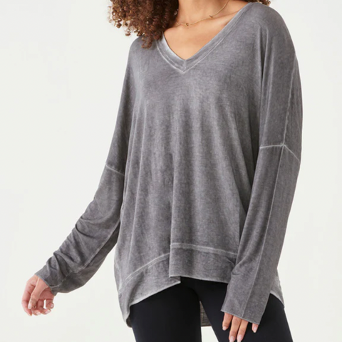Varsity Lounge Sweater - Slate