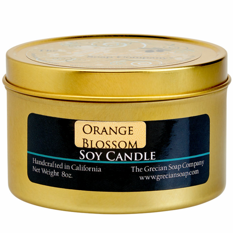 Grecian Soy Candle Orange - Blossom