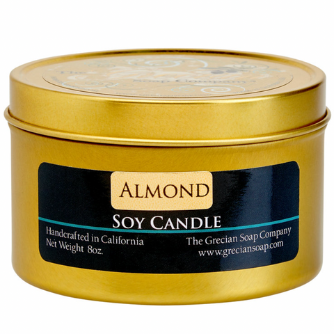 Grecian Soy Candle - Almond
