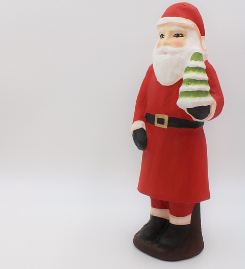 Paper Mache Santa