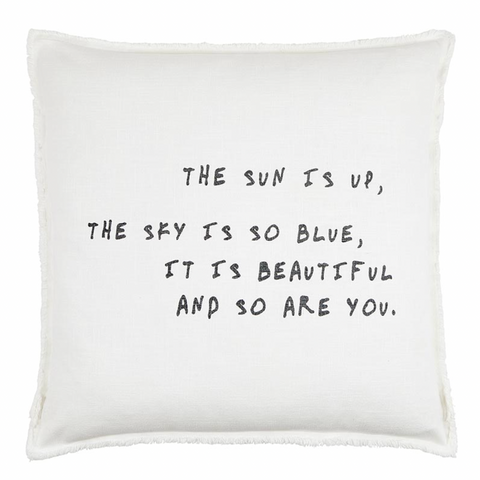 The Sun is Up 26" Pillow