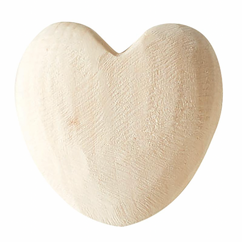 Paulownia Heart - Natural