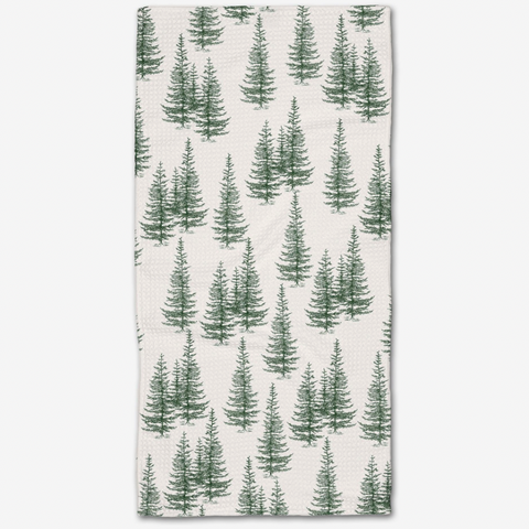 Christmas Forest Bar Towel