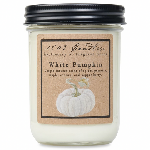 White Pumpkin 1803 Candle