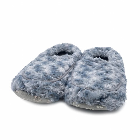 Warmies Slippers Curly Gray
