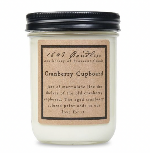 Cranberry Cupboard 1803 Candle