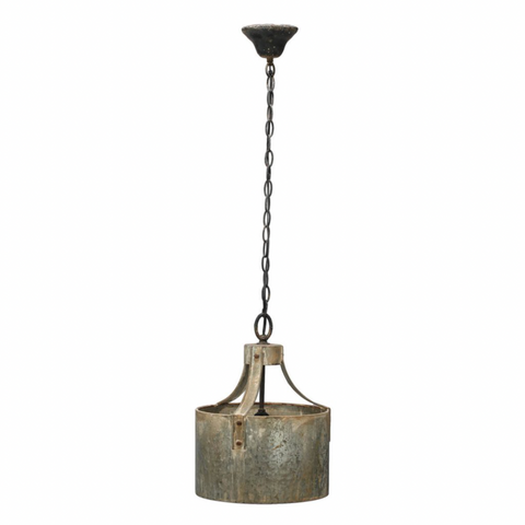 Metal Cylinder Pendant Light