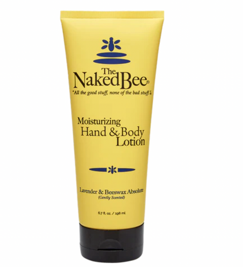 Naked Bee Hand & Body Lotion - Lavender & Beeswax