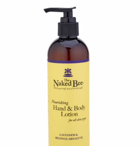 Naked Bee Hand & Body Lotion - Lavender & Beeswax