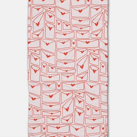 Letters of Love Bar Towel