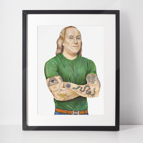 Buff Ben Paper Print