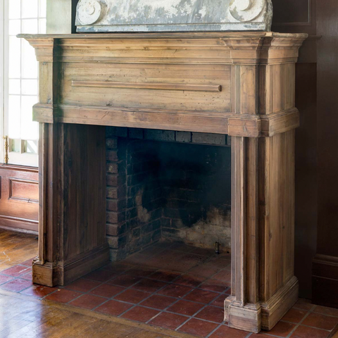 Reclaimed Pine Fireplace Mantel