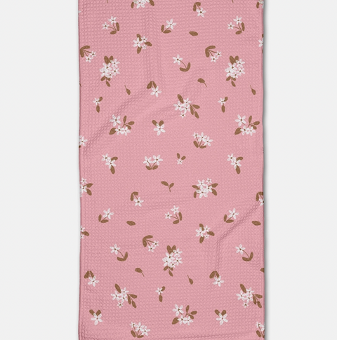 Blossom Breeze Bar Towel - Cotton Candy