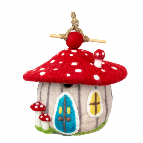 Birdhouse: Forest Mushroom