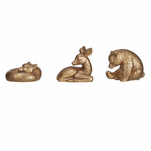 Antique Gold Resin Animal