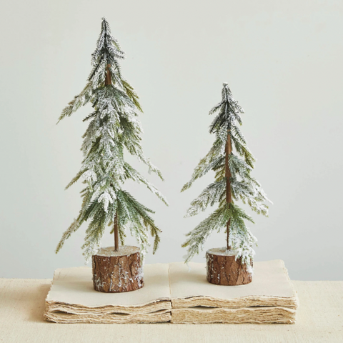 Faux Fir Snow Tree