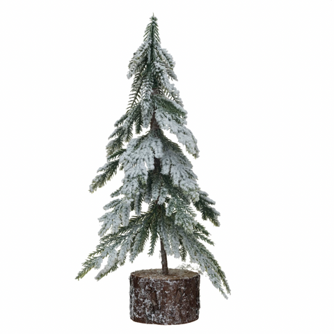 Faux Fir Snow Tree
