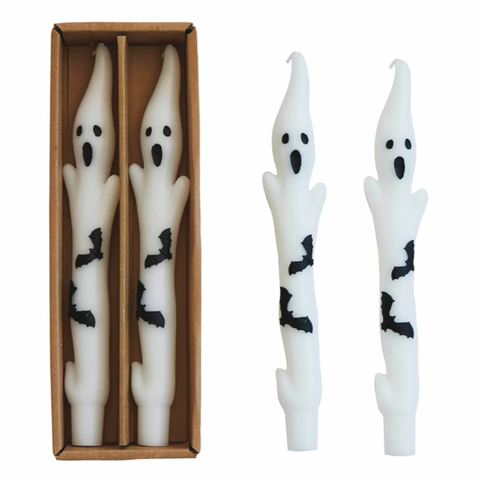 Ghost Taper Candles