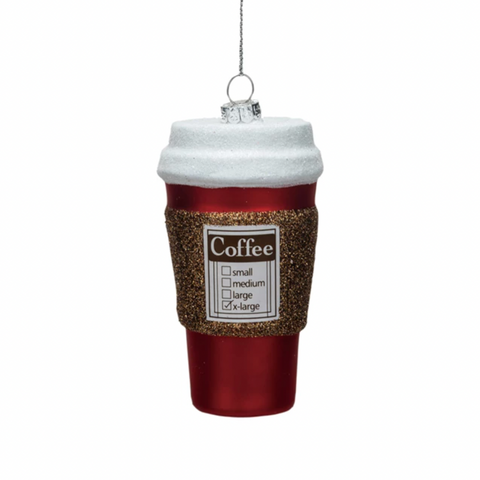 Coffee To Go Ornament
