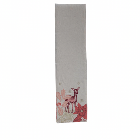 Flora Fauna Table Runner