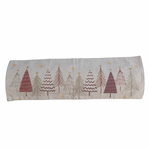 Christmas Trees Lumbar Pillow