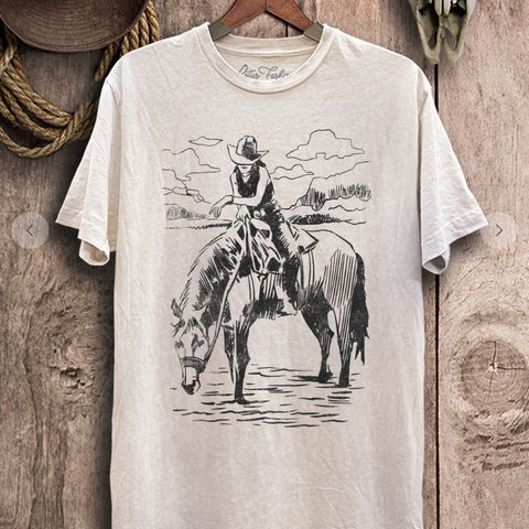 Wild West Cowgirl Tee