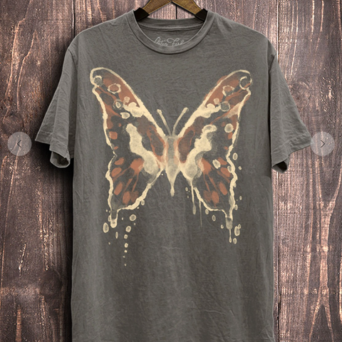 Butterfly Tee - Mineral Wash