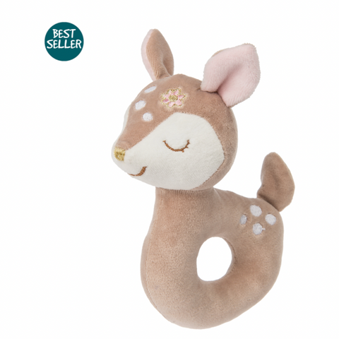 Itsy Glitzy Fawn Rattle