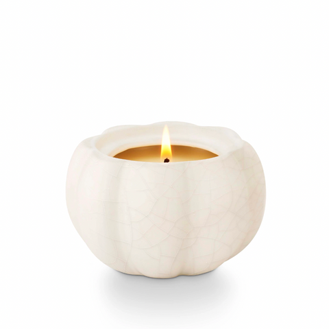 Heirloom Pumpkin Ceramic Pumpkin Candle